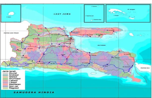 Gambar 2.4  Peta Jenis Tanah