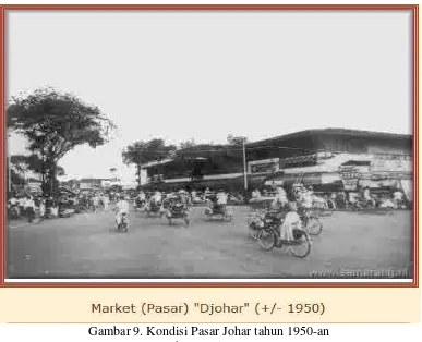 Gambar 8. Kondisi Pasar Johar setelah renovasi pada tahun 1939 (sumber: Arsip Jateng) 
