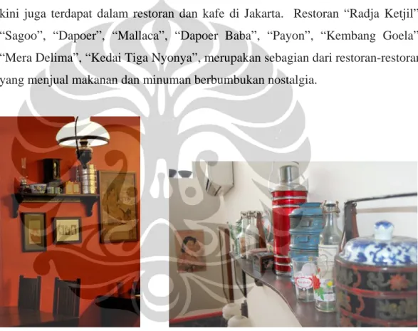 Gambar 3.3 Interior restoran “Radja Ketjil” 