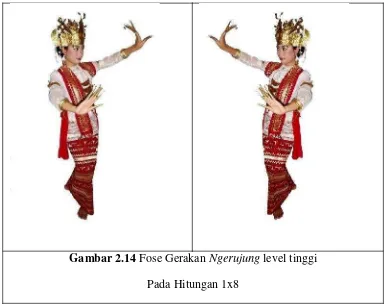 Gambar 2.14 Fose Gerakan Ngerujung level tinggi