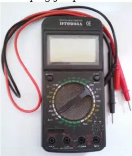 Gambar 3.3. Multimeter. 