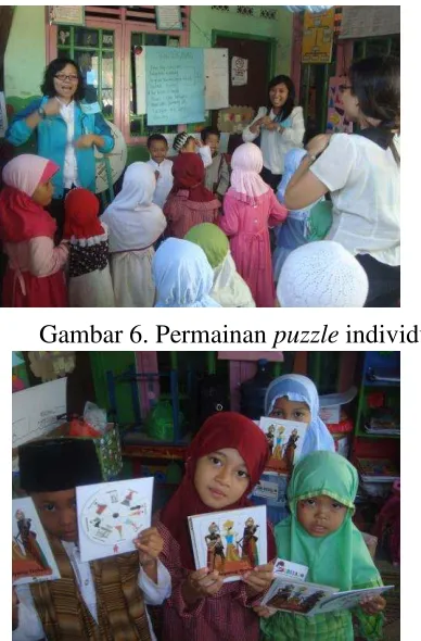 Gambar 6. Permainan puzzle individu 