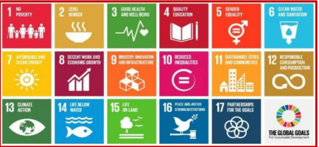 Gambar 2. 17 Tujuan Pembangunan Berkelanjutan (Sustainable Development  Goals/SDGs) 