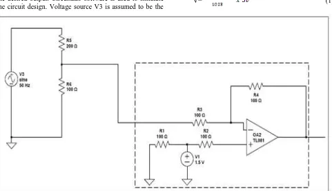 Figure 2 Schematic diagram to produce desired output voltage  