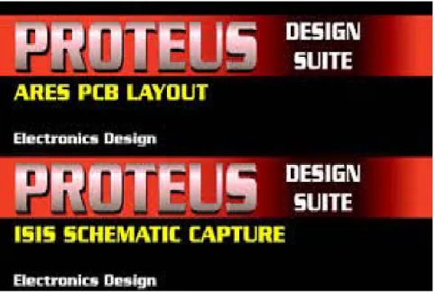 Gambar 2.3  Tampilan Software ISIS &amp; ARES Proteus 