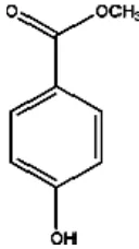 Gambar 3. Rumus Struktur Methylparaben 