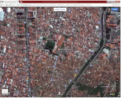 Gambar 3.1 Peta Satelit Lokasi Wisata Religi Sunan Ampel. Sumber: google-map7