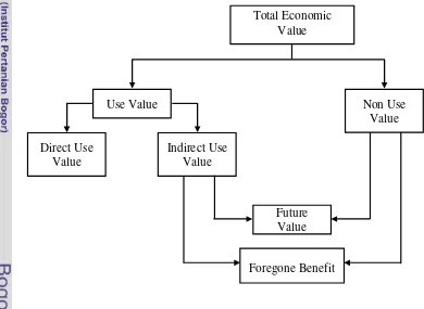 Gambar 4  Kerangka Analisis Total Economic Valuation 