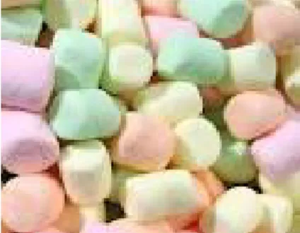 Gambar 1. Marshmallow komersial (Anonima 2008)