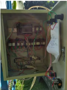 Gambar  12. Panel  Control  Mesin  Cuci  Mobil  Otomatis 
