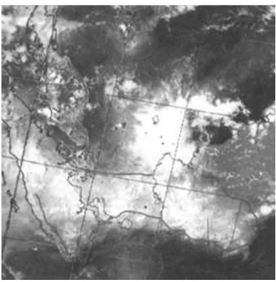 Gambar 1.1. Merupakan salah satu contoh hasilpenginderaan jauh dari satelit NOAA14.