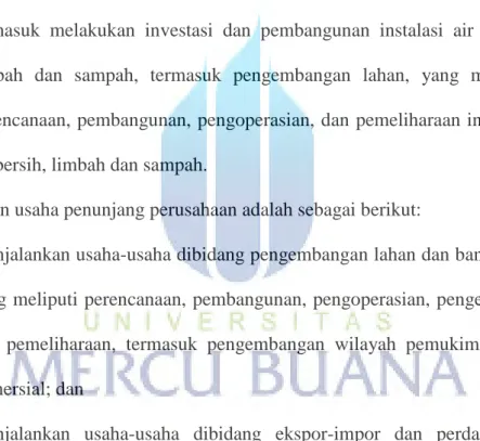 Tabel 2.1 Anak Perusahaan PT. Jaya Konstruksi,MP, Tbk  No  Nama 