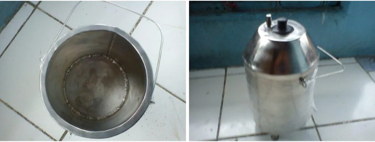 Gambar 1. Panci tanpa sirip 