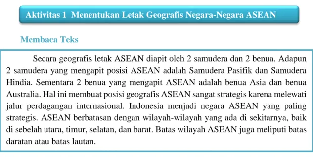 Gambar 1.2. Peta negara-negara ASEAN 