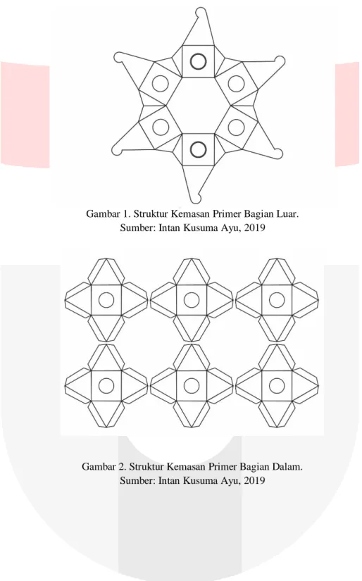 Gambar 1. Struktur Kemasan Primer Bagian Luar. 