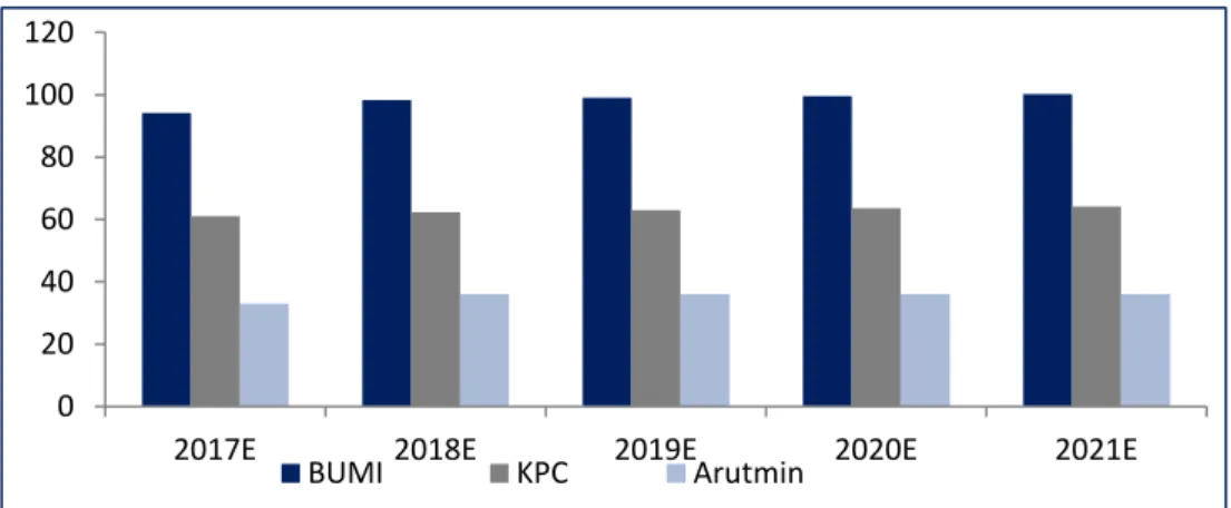 Figure 10. BUMI Production assumptions 
