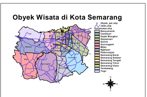 Gambar 6. Tampilan Obyek Wisata Kota Semarang 