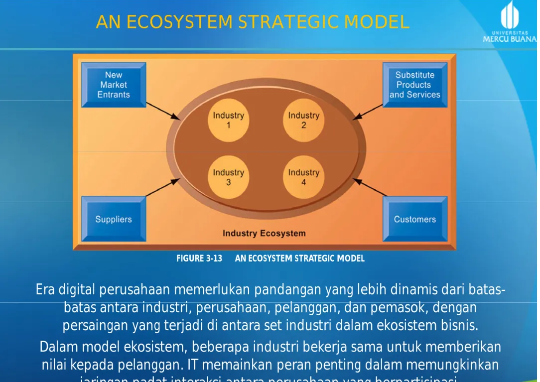 FIGURE 3-13      AN ECOSYSTEM STRATEGIC MODEL