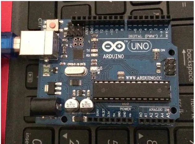 Figure 2 1: Arduino UNO board 