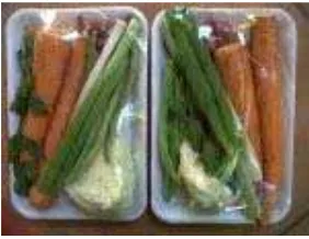 Gambar 4 Paket masakan sayur yang ada di pasaran 