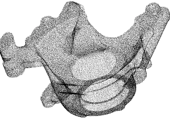 Figure 2.1 - Point cloud data of water pump. 