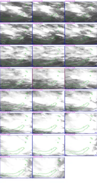 Gambar 7: Citra satelit IR MTSAT.