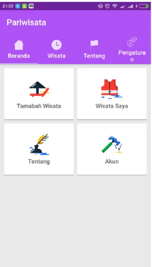 Gambar 16. Menu Utama 