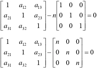 Tabel 6 Matriks perbandingan berpasangan 