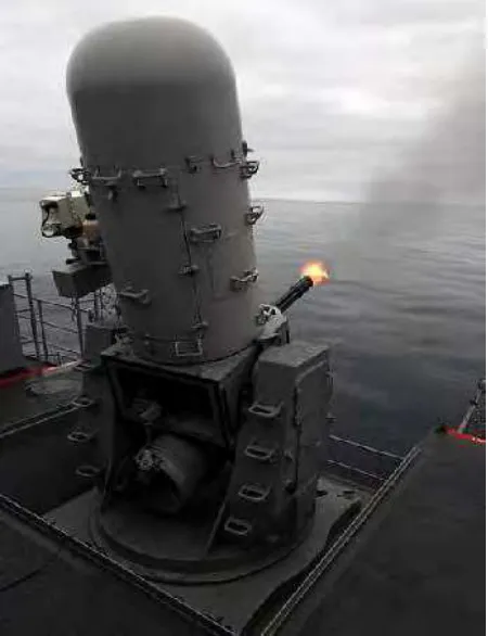 Figure 1.1: Phalanx turret (Downson, 2011) 