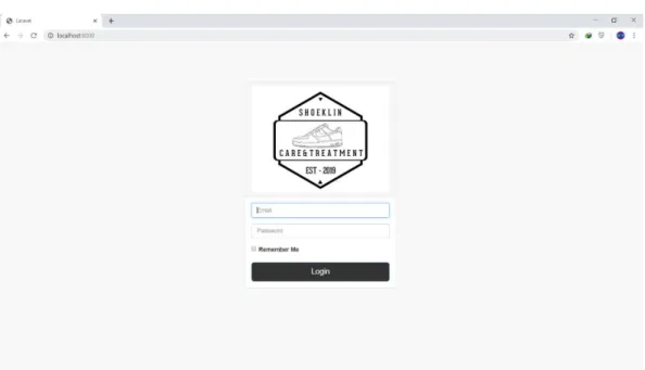 Gambar 4.2 Tampilan Halaman Login 