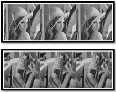 Figure 2.0: The original image (on the left), JPEG compressed-decompressed 