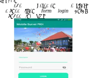 Gambar 2 Halaman Login Pendamping 