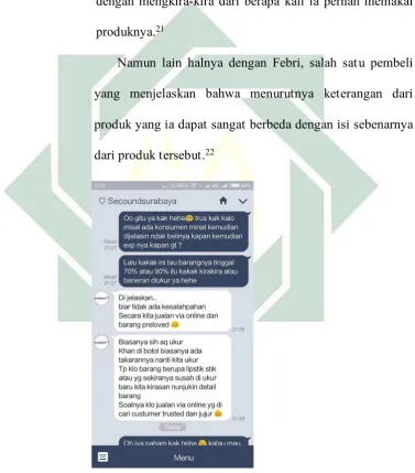 Gambar 3.6 : Chat dengan Anna 