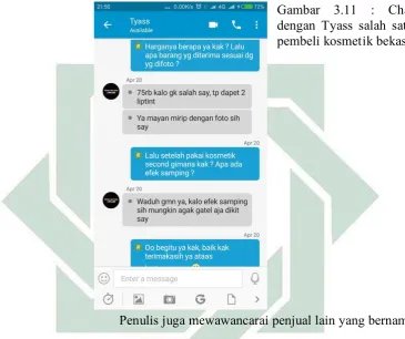 Gambar 3.11 : Chat 