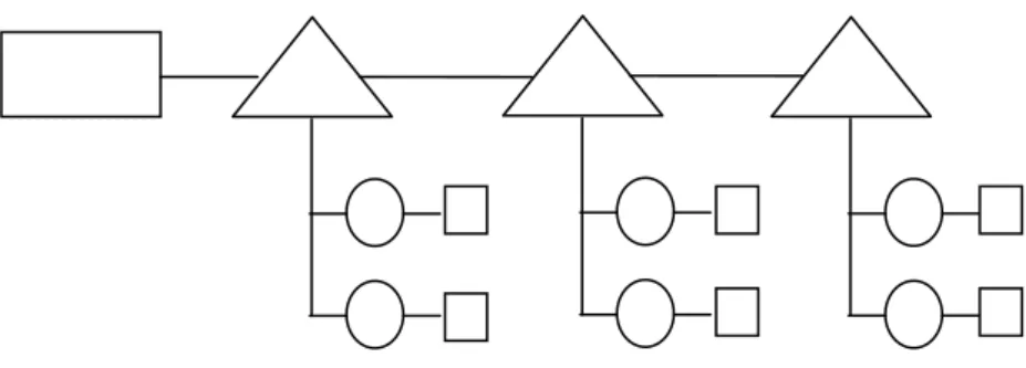 Gambar 1. Struktur Linier 
