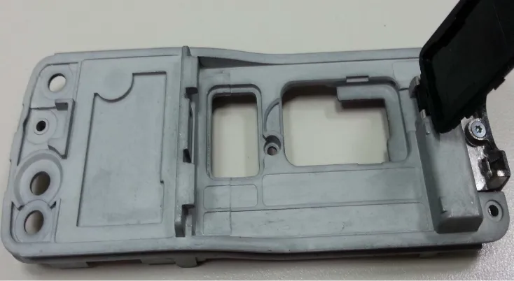 Figure 1: Mg AZ91D chassis for two way radio 