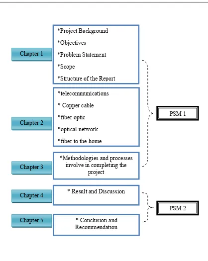 Figure 1.1: Structure of the Report  