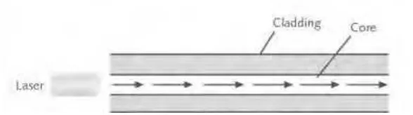Figure 2.4: A Fiber optic cable 