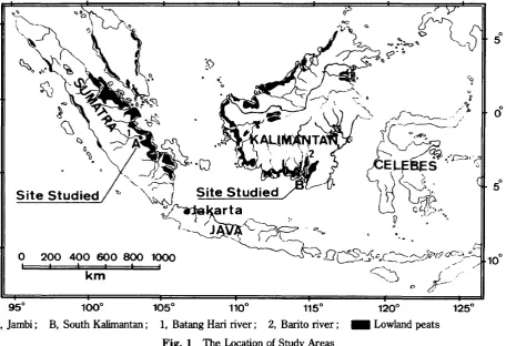 Fig. 1The Location of Study Areas