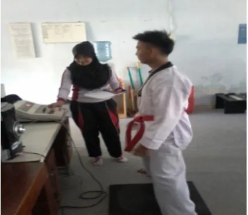 Gambar 13: Whole Body Reaksi Test. 