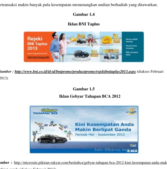 Gambar 1.4   Iklan BNI Taplus  