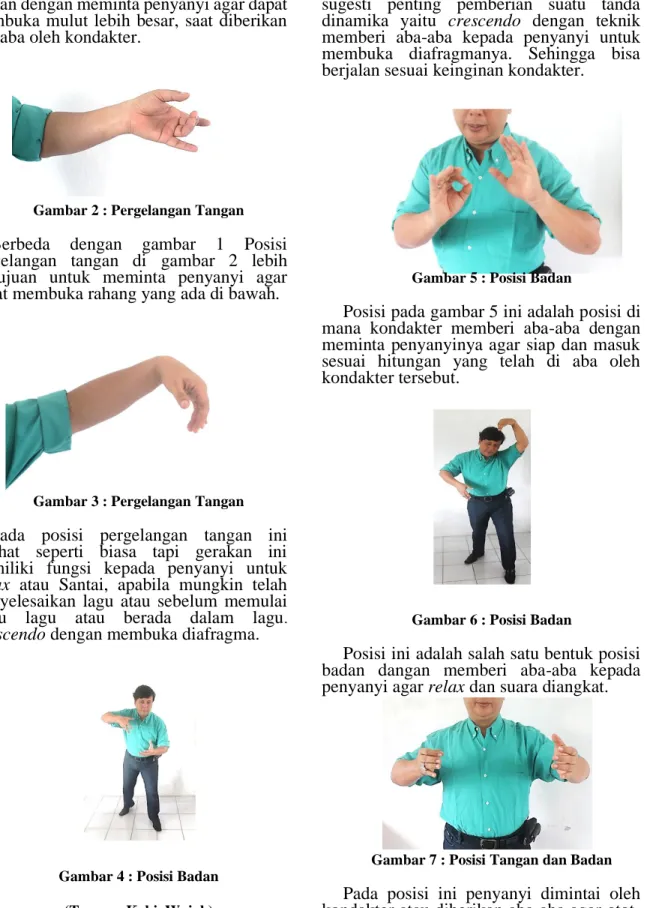 Gambar 2 : Pergelangan Tangan 