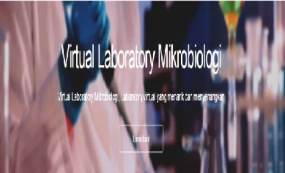Gambar  3. Tampilan  Awal  Virtual  Laboratorium 
