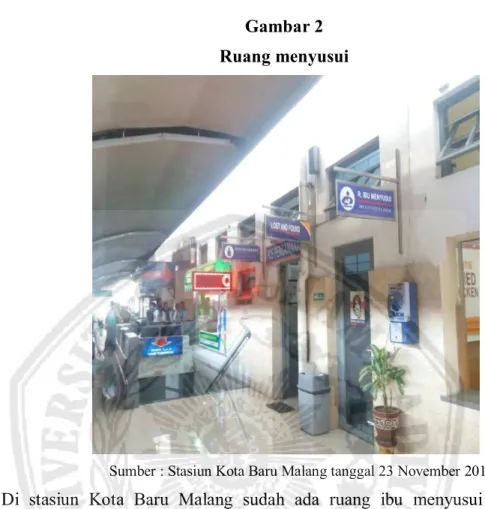 Gambar 2  Ruang menyusui 