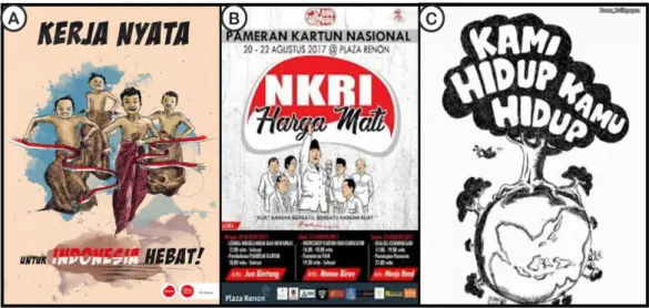 Gambar 10  Mengobservasi teknik visualisasi poster 
