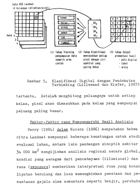 Gambar 5. K l a s i f i k a s i  D i g i t a l  dengan , Pendekatan 