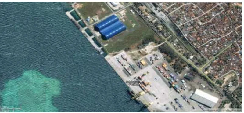 Gambar 1. Pelabuhan Panjang (Google map, 2014). 
