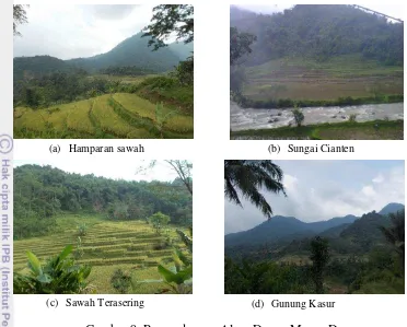 Gambar 9  Pemandangan Alam Dusun Muara Dua 