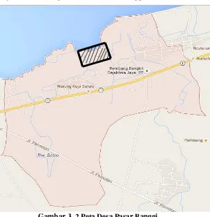 Gambar 3. 2 Peta Desa Pasar Banggi 