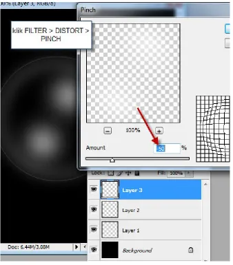 gambar 2 garis tebal dengan brush tool..